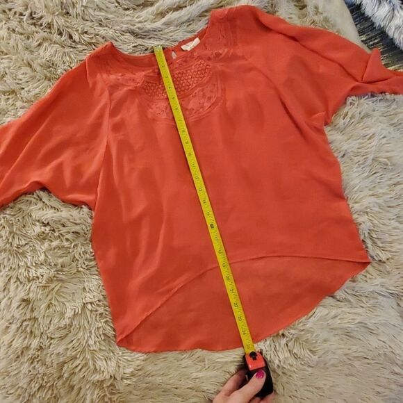 Beautiful Pins & Needles sheer blouse size S - Picture 2 of 7